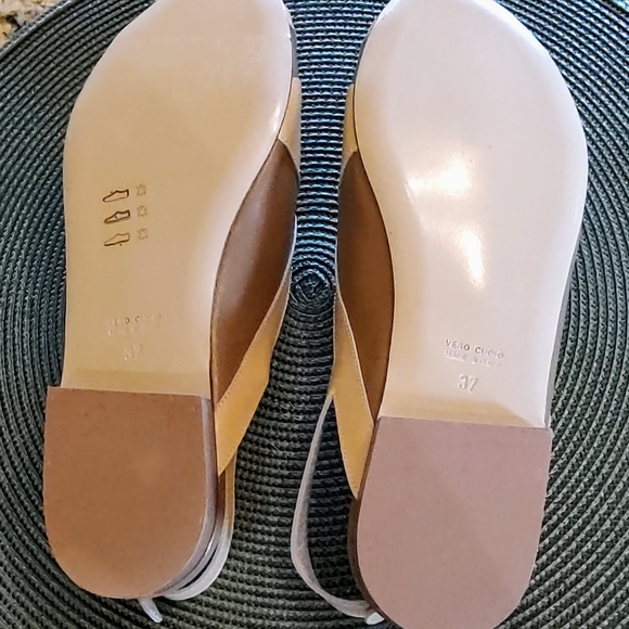 Women's Alberto Fermani Italian leather two tone sandals in fabulous cond EU 37 - Picture 7 of 14